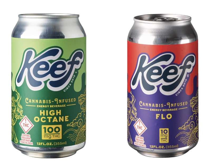 Keef's THC-infused energy drinks